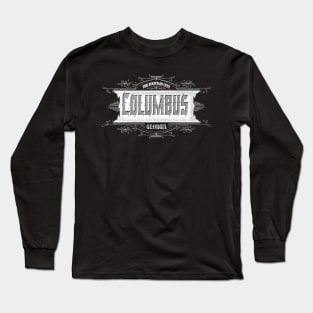 Vintage Columbus, GA Long Sleeve T-Shirt